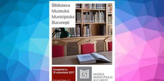 biblioteca muzeului municipiului bucuresti