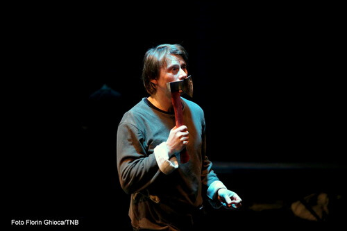 Marius Manole în ”Viforul”. Foto Florin Ghioca