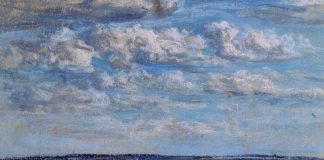 Dori Lederer proza Eugène Boudin, ”Nori albi pe cerul albastru”, 1854–1859