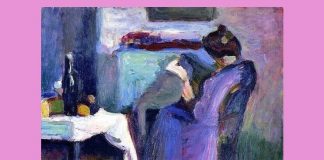 Dori Lederer Henri Matisse, ”Femeie în rochie violet, citind”, 1898