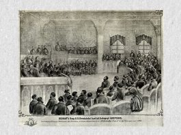 Deschiderea primului Parlament al României, 1862. Sursa foto: Wikipedia