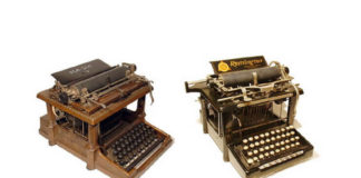 inventarea masinii de scris