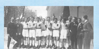 Echipa de rugby a României, Paris, 1924. Sursa foto: Federația Română de Rugby