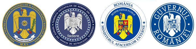 Sigle Ministerul Afacerilor Interne - FADERE - Ministerul Afacerilor Externe - Guvernul României