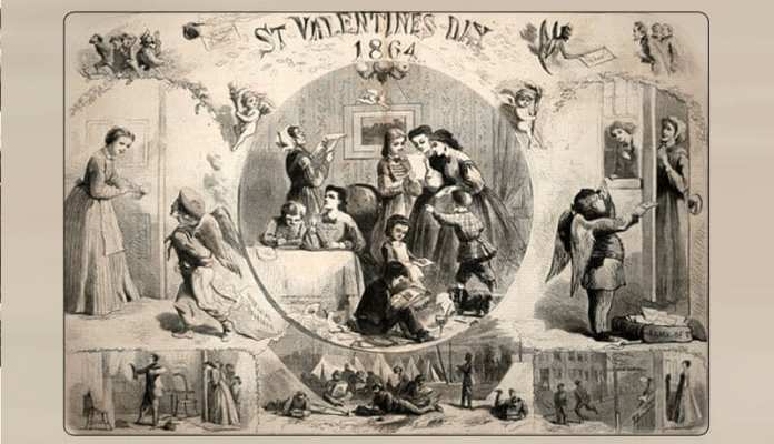 Sarbatoarea Zilei Sfantului Valentin in secolul al XIX 19 lea