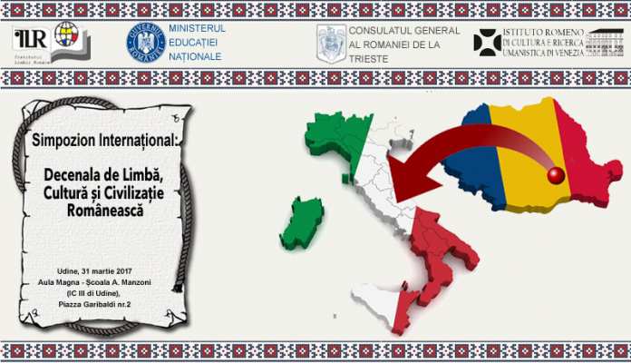 Simpozionul International Decenala de limba cultura si civilizatie romaneasca Udine