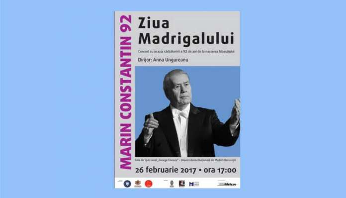 Ziua Madrigalului corul national madrigal marin constantin