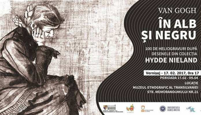 van gogh in alb si negru