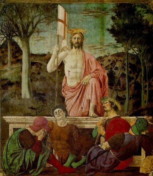 Piero della Francesca TheResurrection Pinacoteca Comunale Sansepolcro 1463
