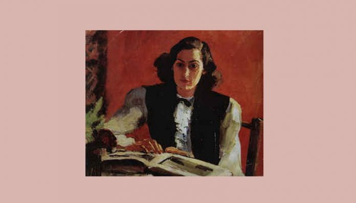 Mariana Dumitrescu, portret de Al. Ciucurencu Mariana Dumitrescu, portret de Al. Ciucurencu