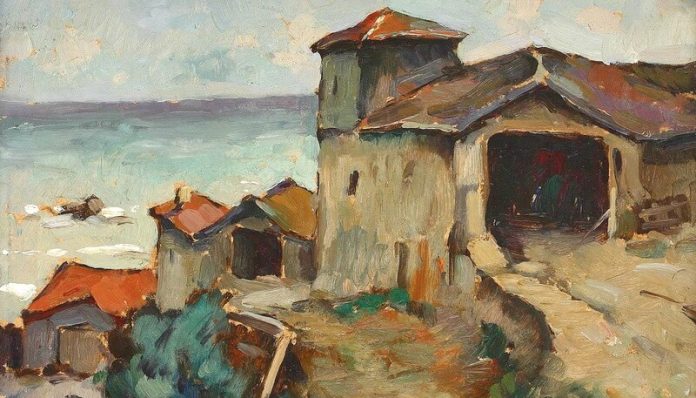Adam Bălțatu (1889–1979), ”Case la Mangalia”