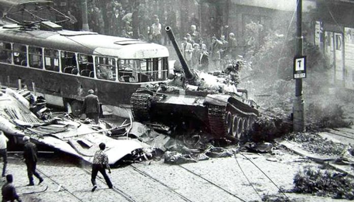 August 1968 la Praga