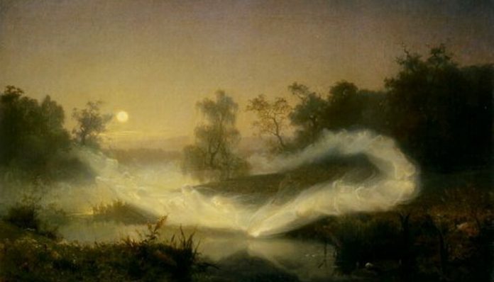Johan August Malmström, ”Dansul zânelor”, 1866 Johan August Malmström, ”Dansul zânelor”, 1866