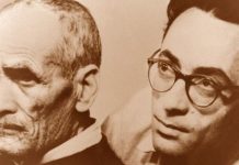 ”Școlarul Marin Preda era neîntrecut la compuneri” de Daniela Șontică Marin Preda și tatăl său, Tudor Călăraşu (colaj). Sursa foto Arhiva Muzeul Naţional al Literaturii Române – Adevărul.ro