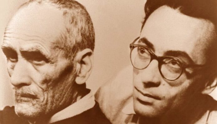 Marin Preda și tatăl său, Tudor Călăraşu (colaj). Sursa foto Arhiva Muzeul Naţional al Literaturii Române – Adevărul.ro