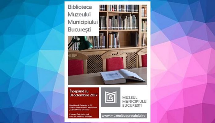 biblioteca muzeului municipiului bucuresti