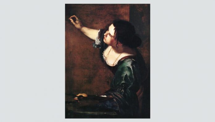 Artemisia Gentileschi, Autoportret, ”Alegoria picturii”, 1638