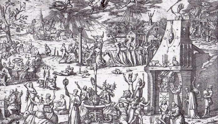 Dansul vrăjitoarelor in Trier (Foileton, 1594) Dansul vrăjitoarelor in Trier (Foileton, 1594)