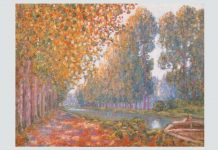Francis Picabia, ”Canalul Moret, efect de toamnă”, 1909