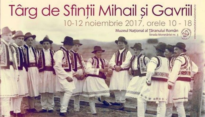 Mihail si Gavril Targul de la Muzeul Țăranului Rimân