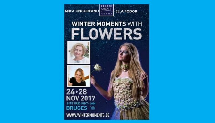 winter moments with flowers