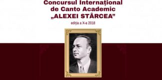 Știri: Concursul Internaţional de Canto Academic ”Alexei Stârcea” (26–29 martie 2018, Chișinău) Concursul de Canto Alexei Starcea