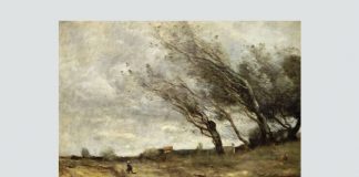 Florentina Loredana Dalian Jean-Baptiste Corot, În bătaia vântului (1855–1860), Muzeul de Artă, Reims