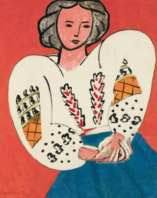 Henri Matisse, ”La Blouse roumaine”