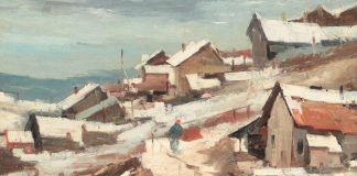 Jean Cheller, ”Peisaj de iarnă în Dobogea”