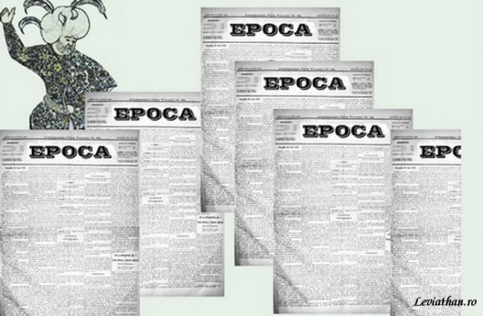Pușa Roth Caragiale Gazeta poporului Epoca partidul conservator satira