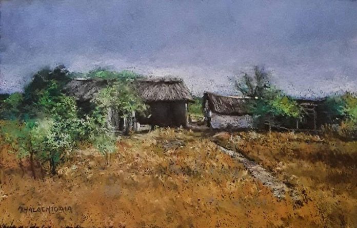 Constantin Mihalachioaia, ”Peisaj rural”