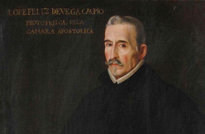 Costin Tuchilă Pușa Roth Lope de vega, portret din Casa-muzeu Lope de Vega, Madrid