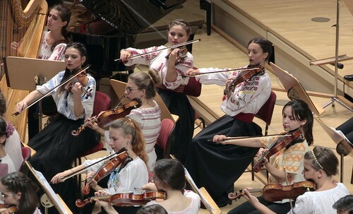 Orchestra de Tineret România-Moldova, Berlin, 2016. Foto Virgil Oprina