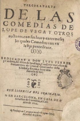 Teatru, ediție 1612, Barcelona