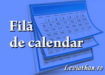 fila de calendar rubrica leviathan.ro