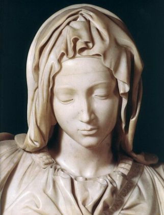 &rdquo;Piet&agrave;&rdquo;, detaliu