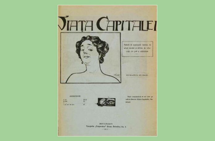 Pușa Roth Viața Capitalei revista anii 1910