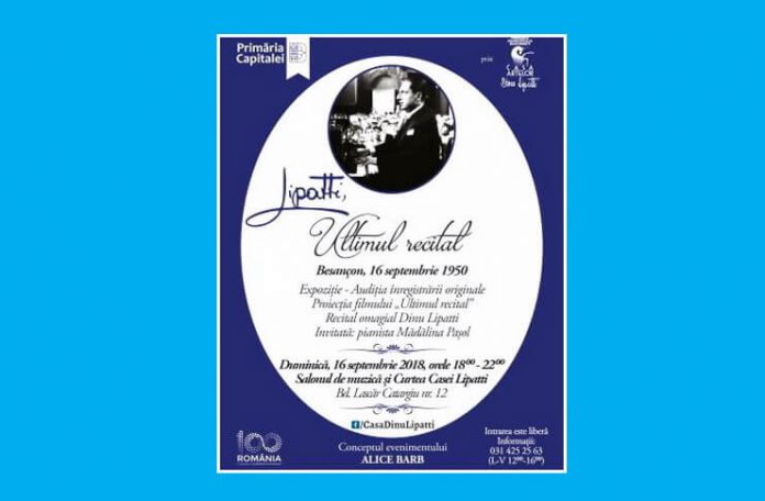 lipatti ultimul recital besancon 16 sept 1950