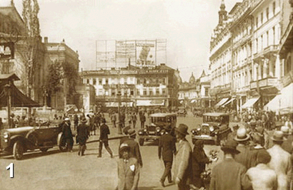 piata teatrului national cafeneaua fialkowsky bloc adriatica intelectualii caragiale