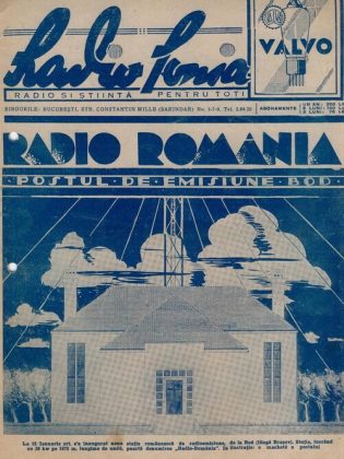 Revista &rdquo;Radiofonia&rdquo;, editată de &rdquo;Adevărul&rdquo;, nr. din 5 nov. 1939