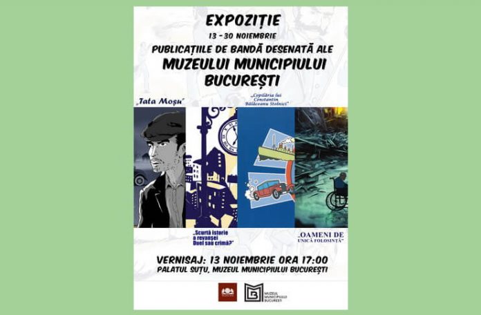 expozitie benzi desenate muzeul muncipiului bucuresti