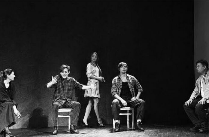 Imagine din spectacolul ”Vedere de pe pod” de Arthur Miller, Teatrul Lesia Ukrainka, Kiev