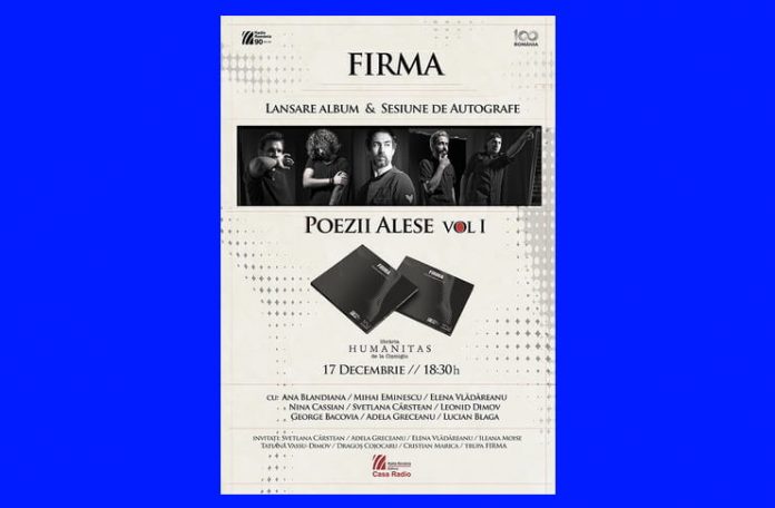 firma poezii alese casa radio