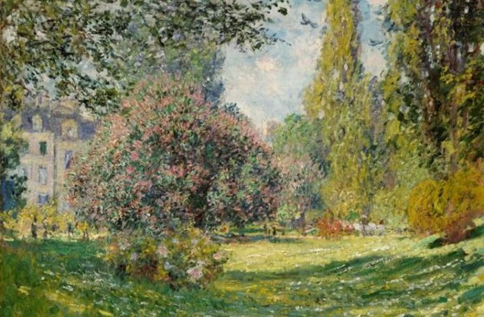 Claude Monet, ”Parcul Monceau”, 1876