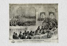 Deschiderea primului Parlament al României, 1862. Sursa foto: Wikipedia