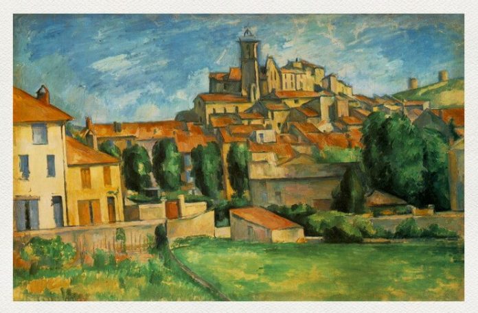 Paul Cézanne, ”Gardanne”, 1885 – 1886, The Barnes Foundation, Merion, Pennsylvania