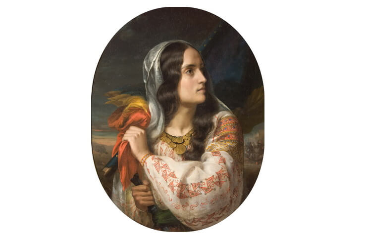 Maria Rosetti, prima ziaristă din România C. D. Rosenthal, ”România Revoluționară” (portretul Mariei Rosetti)