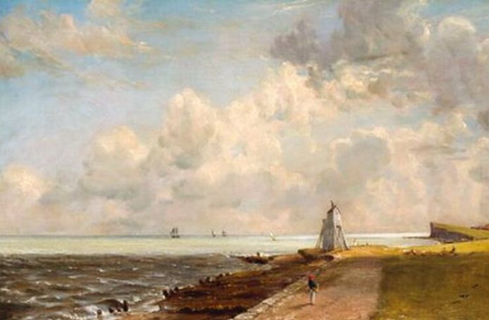 John Constable, ”Farul din Harwich” John Constable, ”Farul din Harwich”