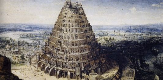 Lucas van Valckenborch, ”Turnul Babel”, 1594