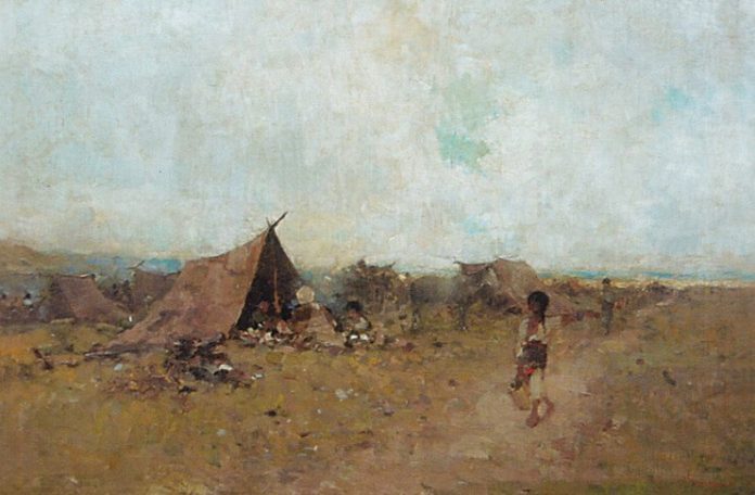 Nicolae Grigorescu, ”Șatră”, Muzeul de Artă din Iași